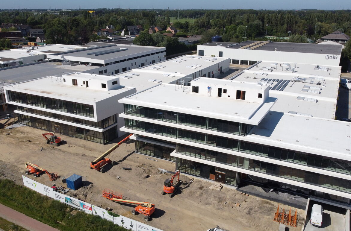 Een update van de werken aan Business Park GATE 7
