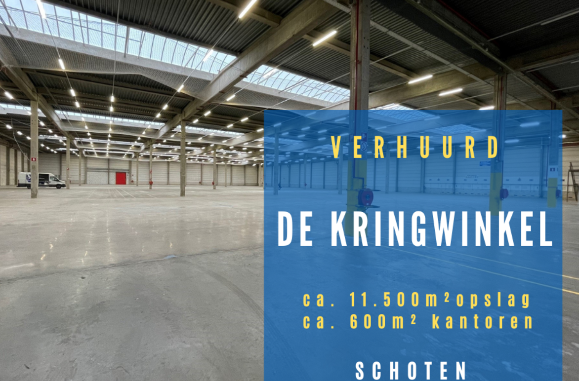 Nieuwe logistieke hub te Schoten voor de Kringloopwinkel Antwerpen