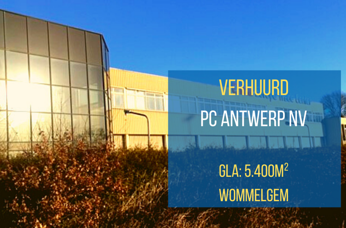 PC Antwerp NV huurt China Trade Center Wommelgem