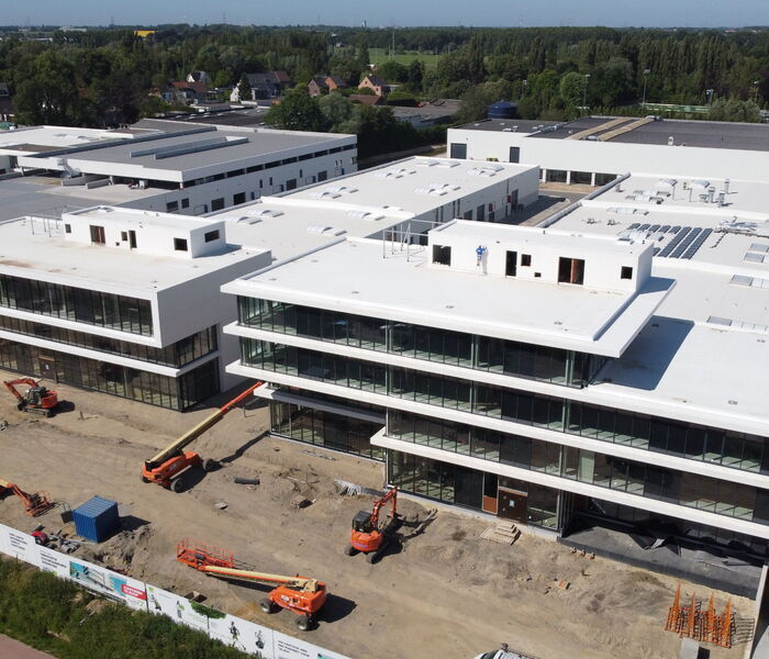 Een update van de werken aan Business Park GATE 7