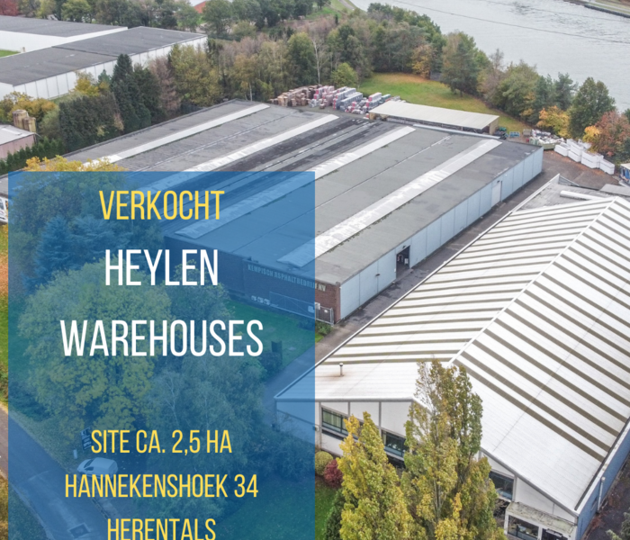 Heylen koop bedrijvensite in Herentals
