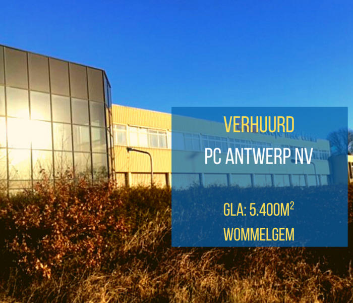 PC Antwerp NV huurt China Trade Center Wommelgem