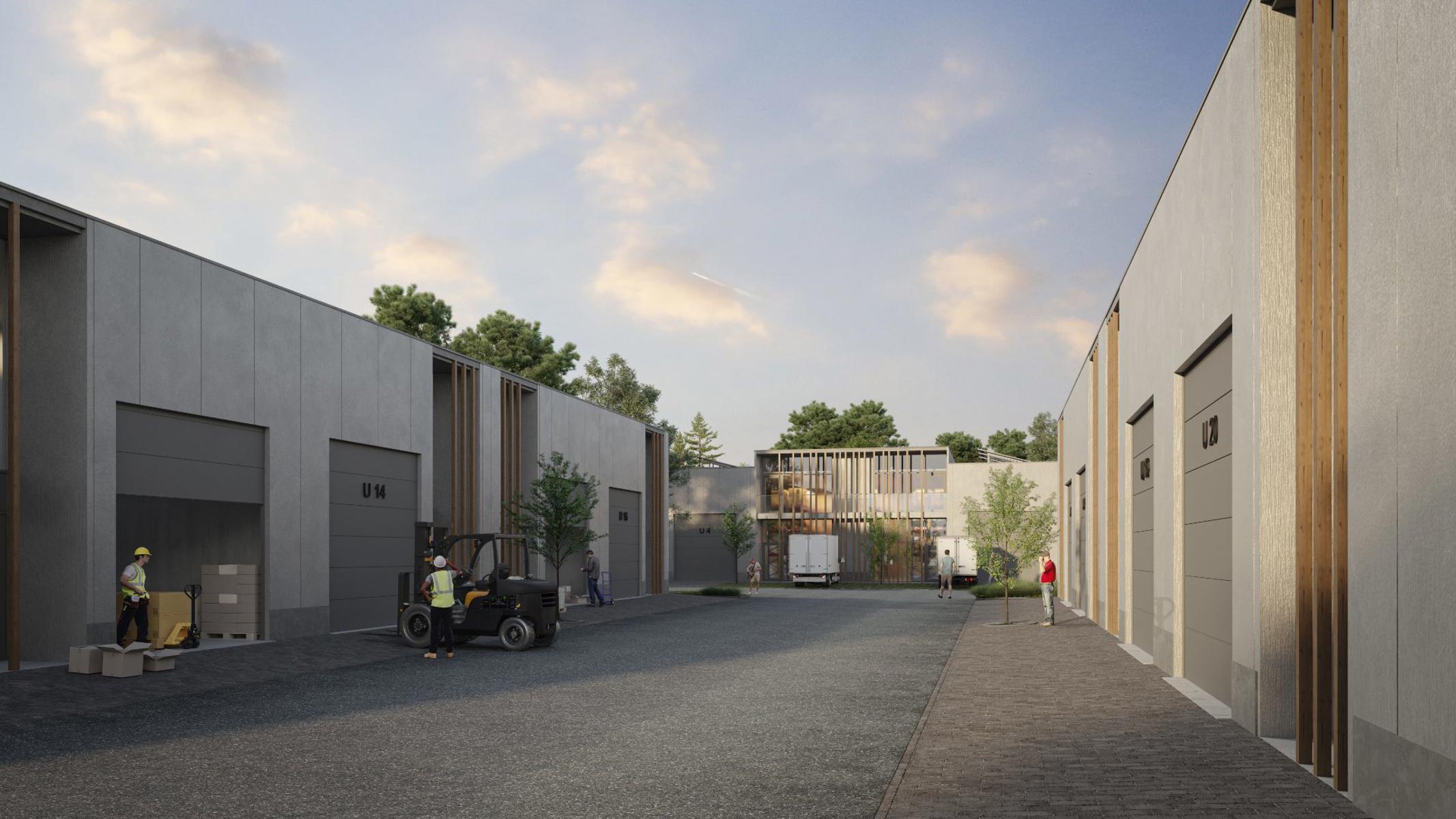 Het betreft de verkoop van 5 nieuwbouw KMO-units in het project 'WOUW' te Duffel. Dit nieuwbouwproject ligt op een uitstekende locatie nabij de E19 (Antwerpen-Brussel) en de N14 (Mechelen-Lier).
Oppervlaktes beschikbaar vanaf 198 m². De units worden cas