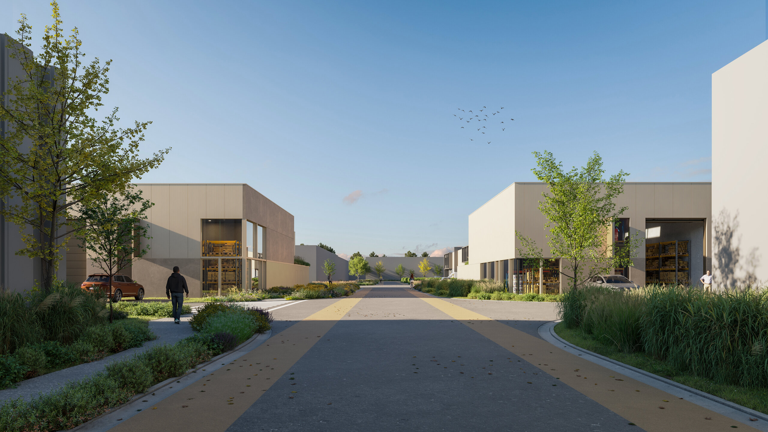 Graag stellen wij u deze nieuwbouw KMO-units voor in het bedrijvenpark Cesar te Bornem. In de eerste fase bieden wij hier nog 4 KMO-units te koop aan. Dit bedrijventerrein is uitermate strategisch gelegen in de gouden driehoek Antwerpen – Brussel – Ge