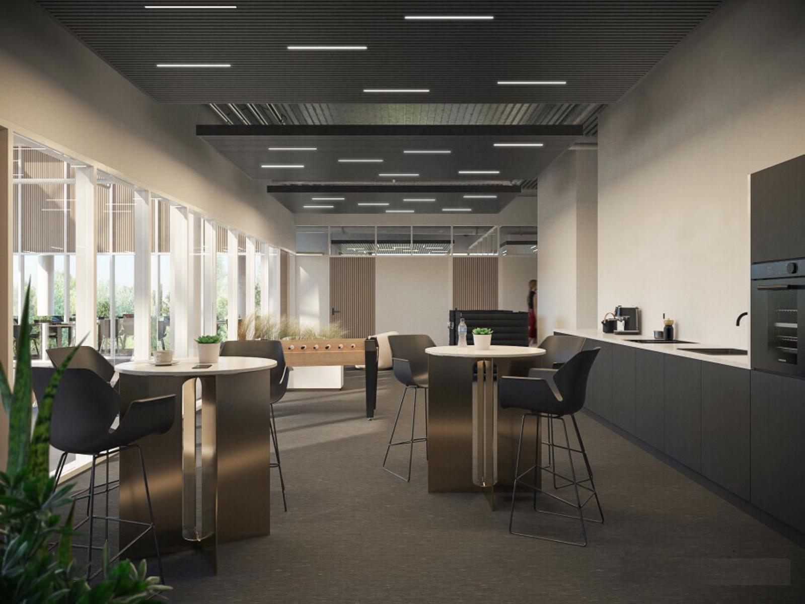 Het betreft een gerenoveerd bedrijfsgebouw gelegen op de voormalige site van drukkerij Proost, in de industriezone Everdongen te Turnhout. De site geniet een uitstekende en centrale ligging, vlakbij oprittencomplex 24 (Turnhout-Centrum) van de E34. Dit re