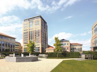 Mechelen Campus is een hoogwaardig en multifunctioneel kantorencomplex met een totale kantooroppervlakte van circa 55.000 m², verspreid over 11 gebouwen. De campus wordt gekenmerkt door een markante toren van ongeveer 60 meter hoog, omringd door tien lag