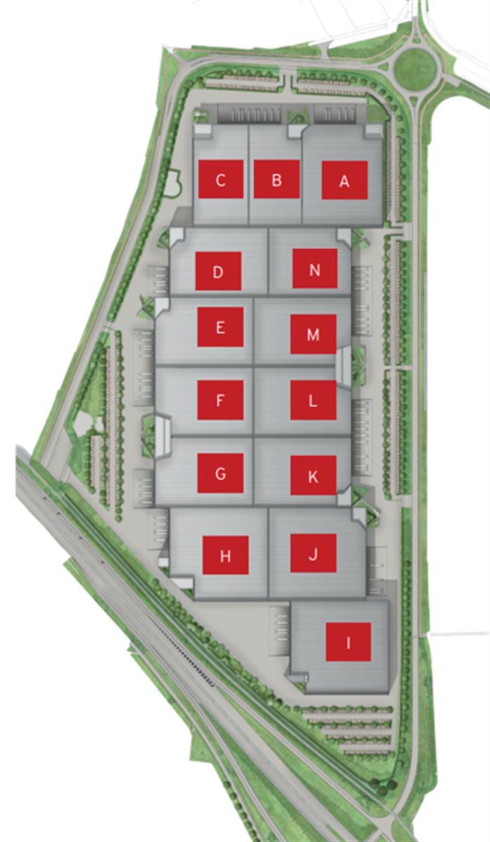 Ghent Logistic Campus in Evergem