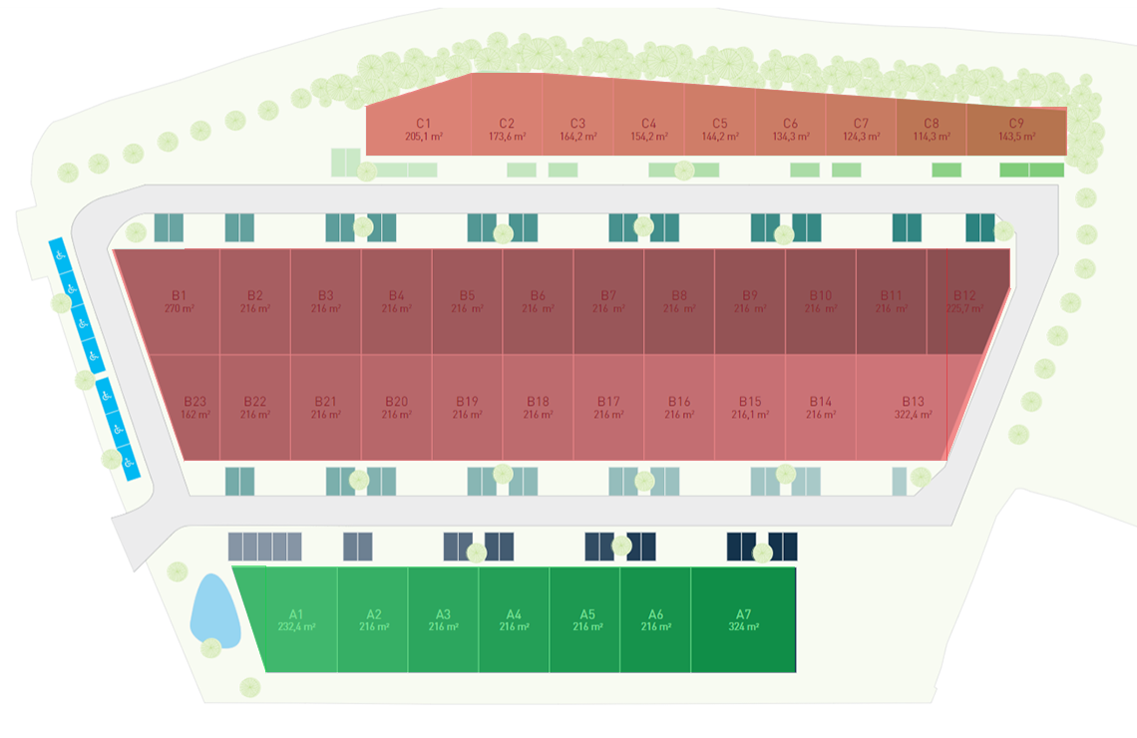 Het betreft de verkoop van KMO-units in het nieuwbouwproject Heermeers Green Business Park. Dit project gelegen in de Doornstraat in Evergem, ligt enerzijds vlakbij Gent op een paar kilometer van de R4 rond Gent en de nabijgelegen N9. De Gentse Zeehaven l