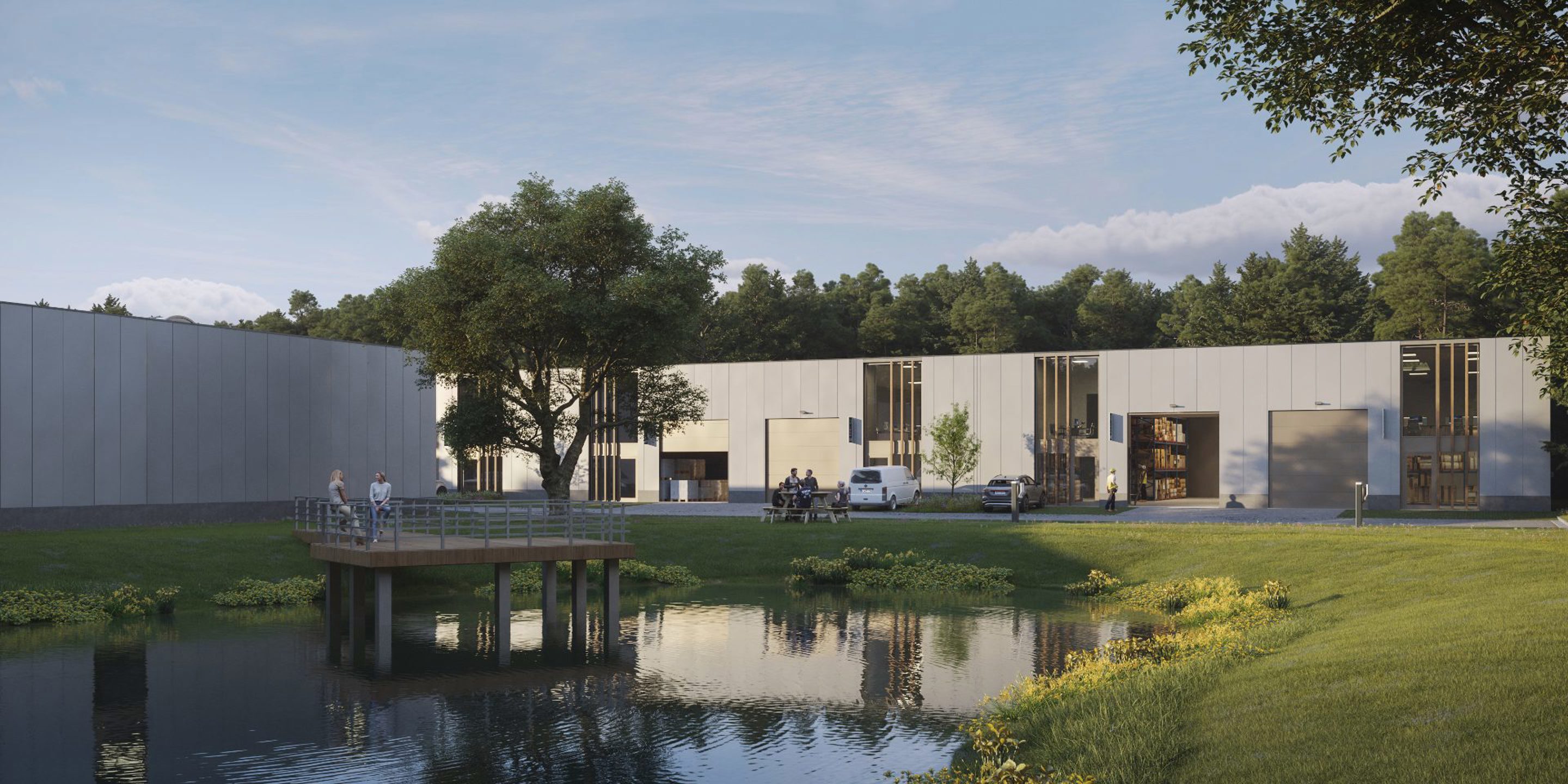 Het betreft de verhuur van twee nieuwbouw KMO-units te Duffel. Deze KMO-units zijn gelegen in het bedrijvenpark Wouw, op 5 minuten van de E19 (afritten Rumst en Mechelen-Noord).
Meerdere units van 220 m² beschikbaar. De units hebben een vrije hoogte van