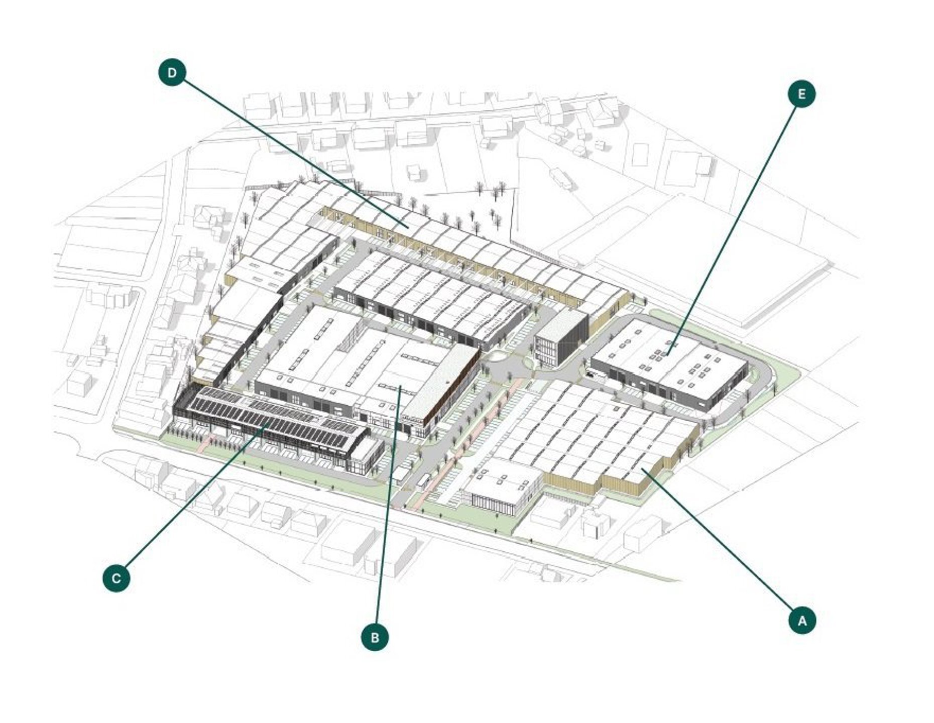 Martal bedrijvencentrum in Sint-Katelijne-Waver