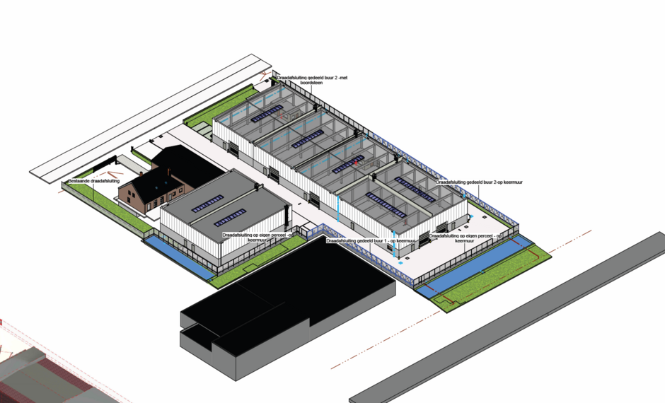 Het betreft de verhuur van 7 nieuwbouw KMO-units in de industriezone TTS te Temse. De site geniet een uitstekende ligging aan de N16, dewelke zorgt voor een zeer vlotte verbinding met de E17 (Antwerpen - Gent) en de A12 (Antwerpen - Brussel). Enkele KMO-u