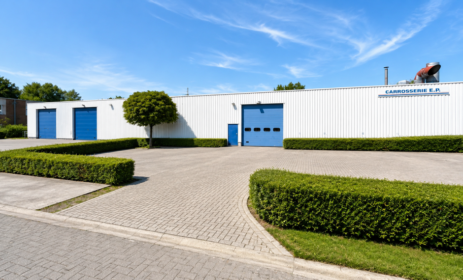 Op een strategische locatie in Schelle, aan de Molenberglei 9-11, bevindt zich dit industrieel gebouw dewelke een uitstekende ligging geniet nabij de A12 (Antwerpen - Brussel). Het gebouw heeft een totale oppervlakte van ca. 1920 m&sup2;, bestaande uit een ma