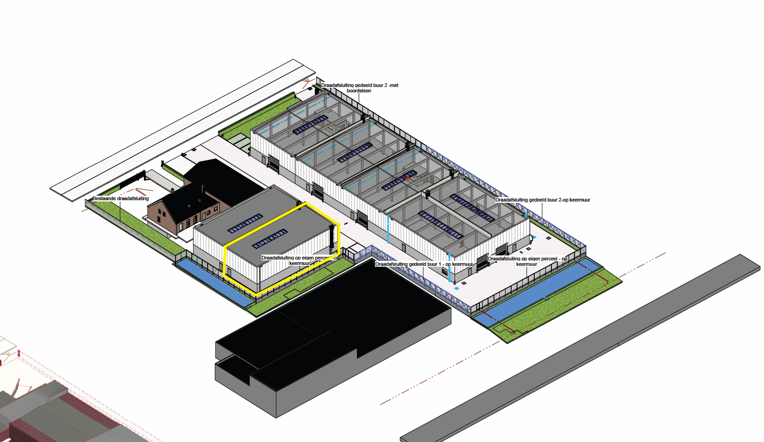 Het betreft de verhuur van een nieuwbouw KMO-units in de industriezone TTS te Temse. De site geniet een uitstekende ligging aan de N16, dewelke zorgt voor een zeer vlotte verbinding met de E17 (Antwerpen - Gent) en de A12 (Antwerpen - Brussel).
Deze uni