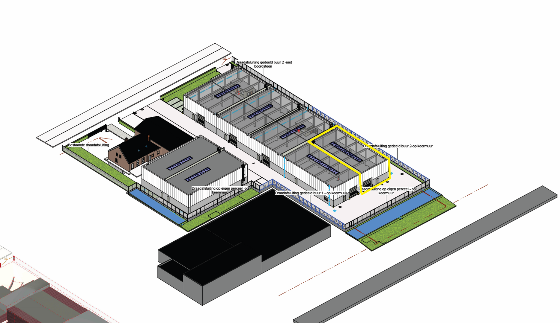 Het betreft de verhuur van een nieuwbouw KMO-units in de industriezone TTS te Temse. De site geniet een uitstekende ligging aan de N16, dewelke zorgt voor een zeer vlotte verbinding met de E17 (Antwerpen - Gent) en de A12 (Antwerpen - Brussel). Deze KMO-u