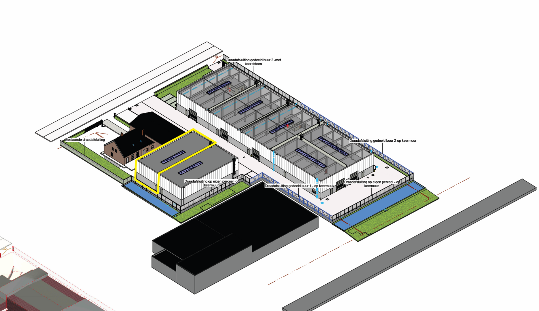 Het betreft de verhuur van een nieuwbouw KMO-units in de industriezone TTS te Temse. De site geniet een uitstekende ligging aan de N16, dewelke zorgt voor een zeer vlotte verbinding met de E17 (Antwerpen - Gent) en de A12 (Antwerpen - Brussel).
Deze uni
