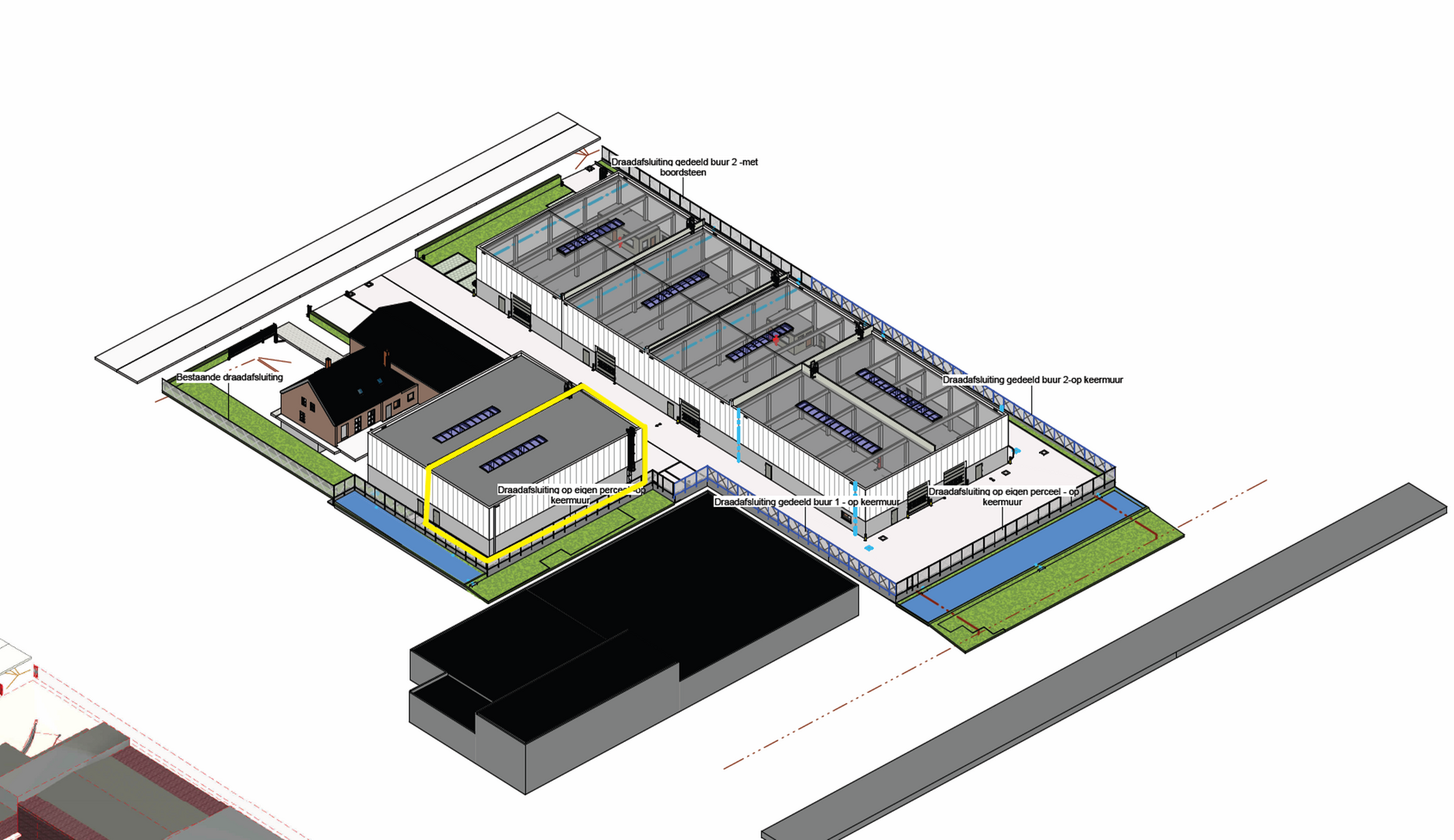 Het betreft de verhuur van een nieuwbouw KMO-units in de industriezone TTS te Temse. De site geniet een uitstekende ligging aan de N16, dewelke zorgt voor een zeer vlotte verbinding met de E17 (Antwerpen - Gent) en de A12 (Antwerpen - Brussel).
Deze uni