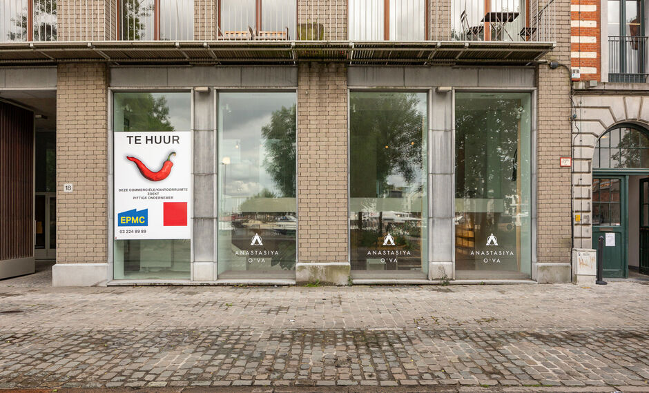 Commercieel gelijkvloers te huur in Antwerpen