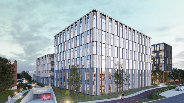 Deze hoogwaardige kantoorverdieping van 1.046 m&sup2; in het Innovation-gebouw, onderdeel van het prestigieuze MALT-project in Mechelen, combineert moderne architectuur met natuurlijke elementen en buitenruimtes op iedere verdieping. Het industrieel ge&iuml;nspir